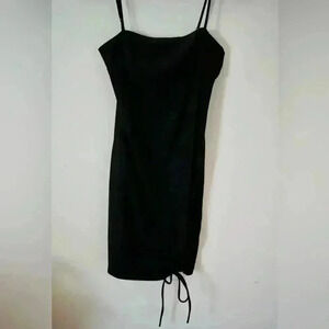 NWOT - Black Spaghetti Strap Mini Dress